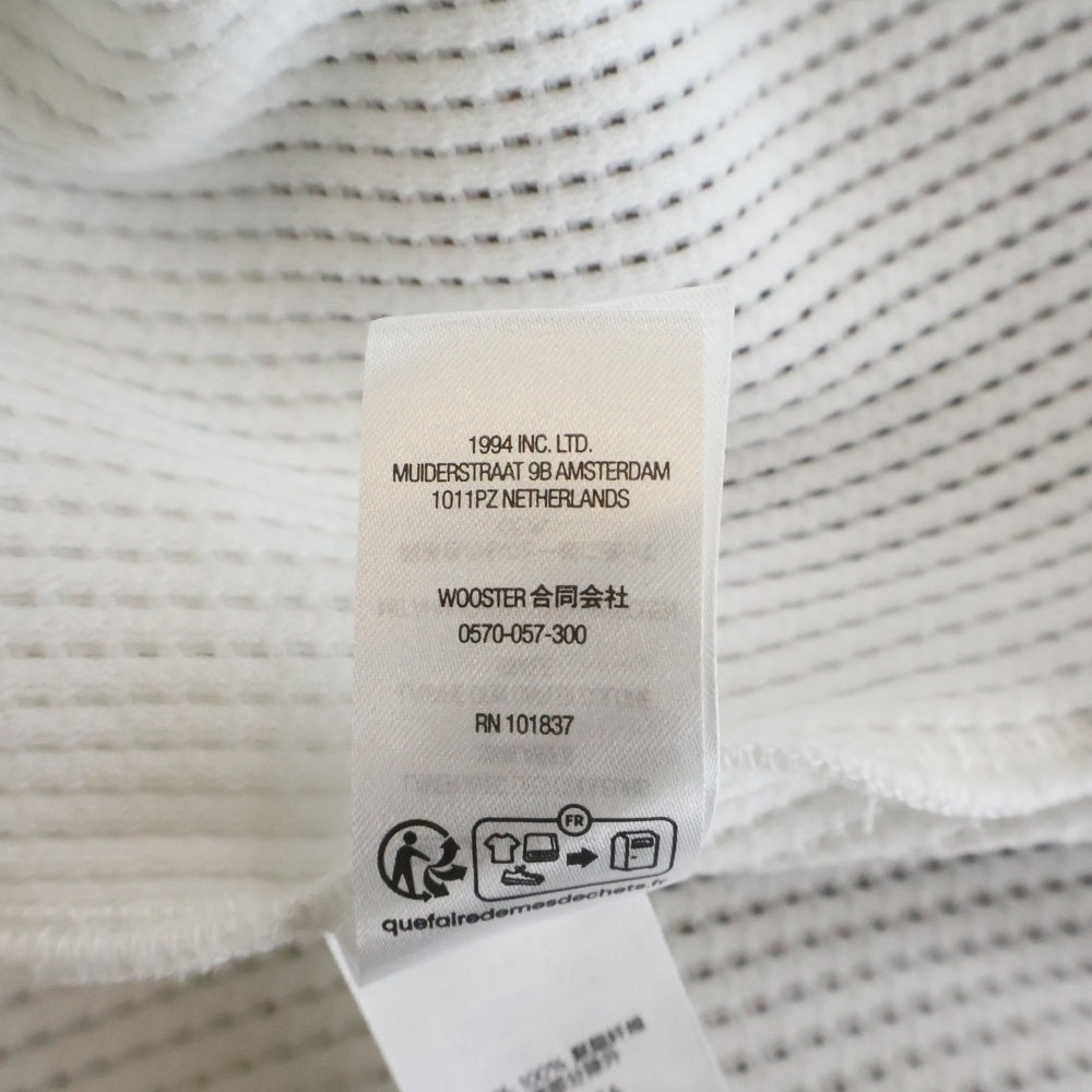 SUPREME(シュプリーム) Polartec Mesh L/S Football Top ポーラーテック メッシュ ロングスリーブ 長袖Tシャツ カットソー ホワイト