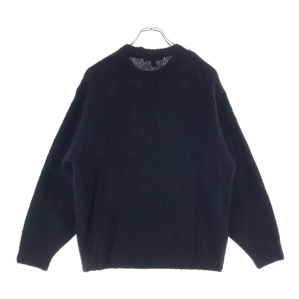 SUPREME(シュプリーム) 25AW Brushed Mohair Sweater ブラッシュド モヘア ニットセーター ブラック