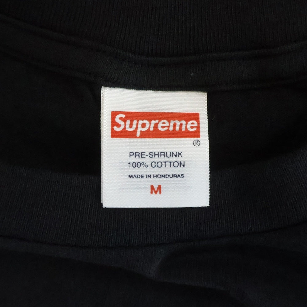 SUPREME(シュプリーム) 25SS Dean Blunt Tee ディーンブラント クルーネック半袖Tシャツ カットソー ブラック