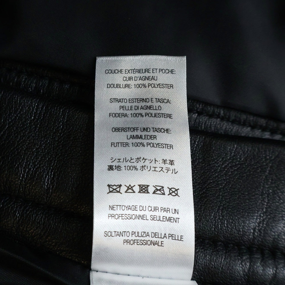 SUPREME(シュプリーム) 25SS Baggy Leather Short バギー レザー ハーフパンツ ショーツ ブラック