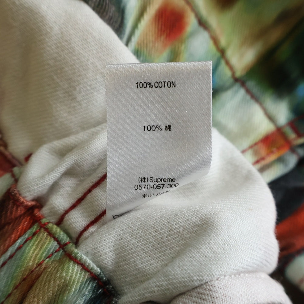 SUPREME(シュプリーム) 20SS Liberty Floral Belted Pant リバティ フローラル ベルテッドパンツ レッド