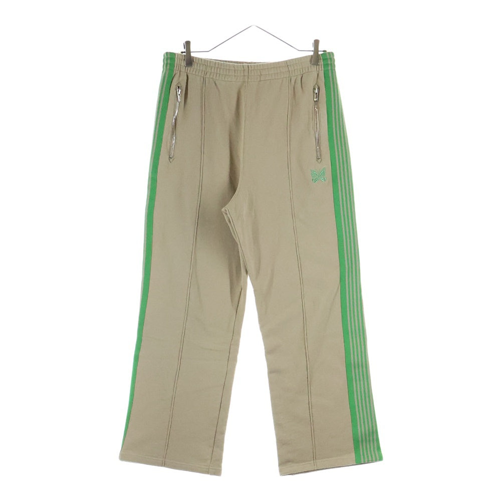 Needles(ニードルス) NUBIAN別注 TRACK PANT COTTON JERSEY コットンジャージ サイドライン トラックパンツ ブラウン OT1588