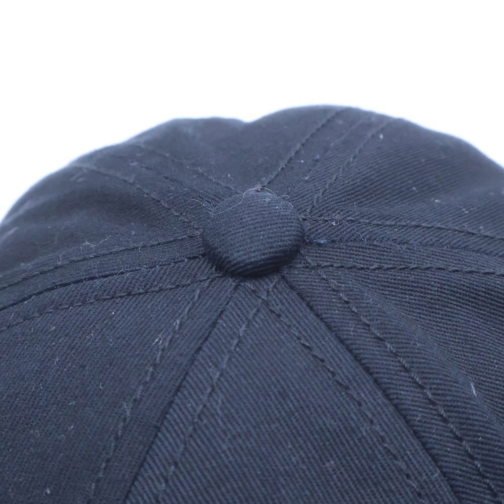 UNDERCOVER(アンダーカバー) ×HUMAN MADE 6PANEL TWILL CAP ヒューマンメイド ベアー刺繍 コットンツイル 6パネルキャップ 帽子 ブラック UC2E9H04