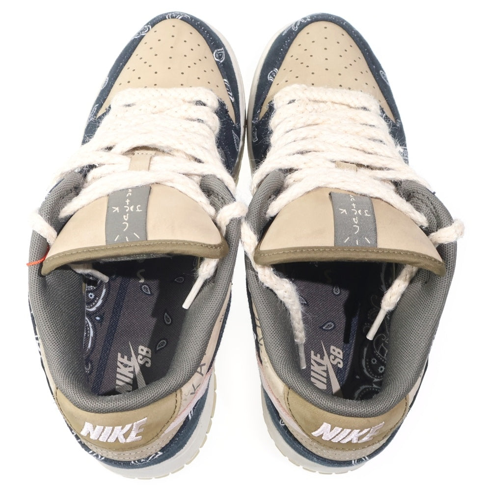 NIKE(ナイキ) ×TRAVIS SCOTT SB DUNK LOW PRM QS CACTUS JACK トラヴィススコット SBダンク カクタスジャック ローカットスニーカー マルチ US9/27.0cm CT5053-001