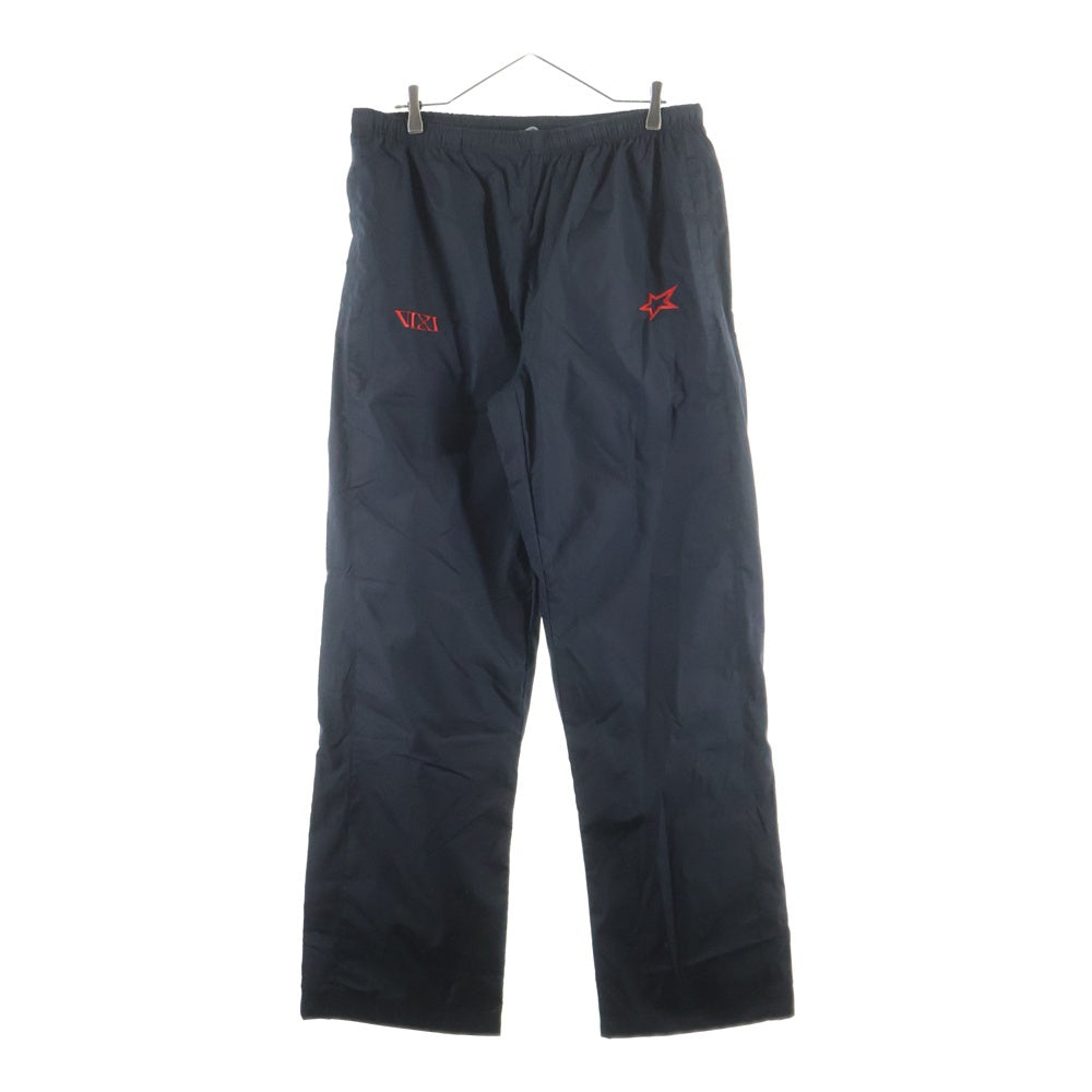 NO BRAND(ノーブランド) ALTER EGO VIXI TRACK PANTS アルターエゴ ドローストリング ナイロンパンツ ブラック