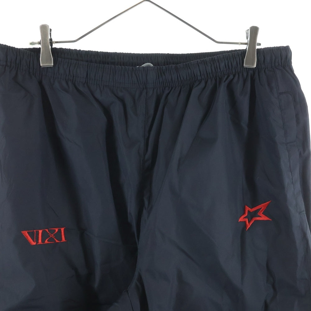 NO BRAND(ノーブランド) ALTER EGO VIXI TRACK PANTS アルターエゴ ドローストリング ナイロンパンツ ブラック