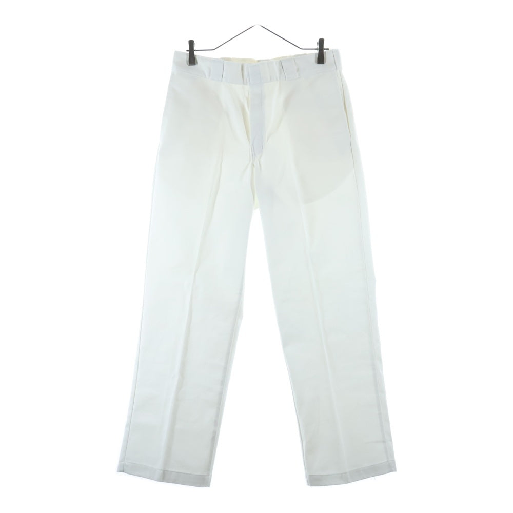 Dickies(ディッキーズ) 874 ジップフライ チノストレートパンツ ホワイト W9412ZD