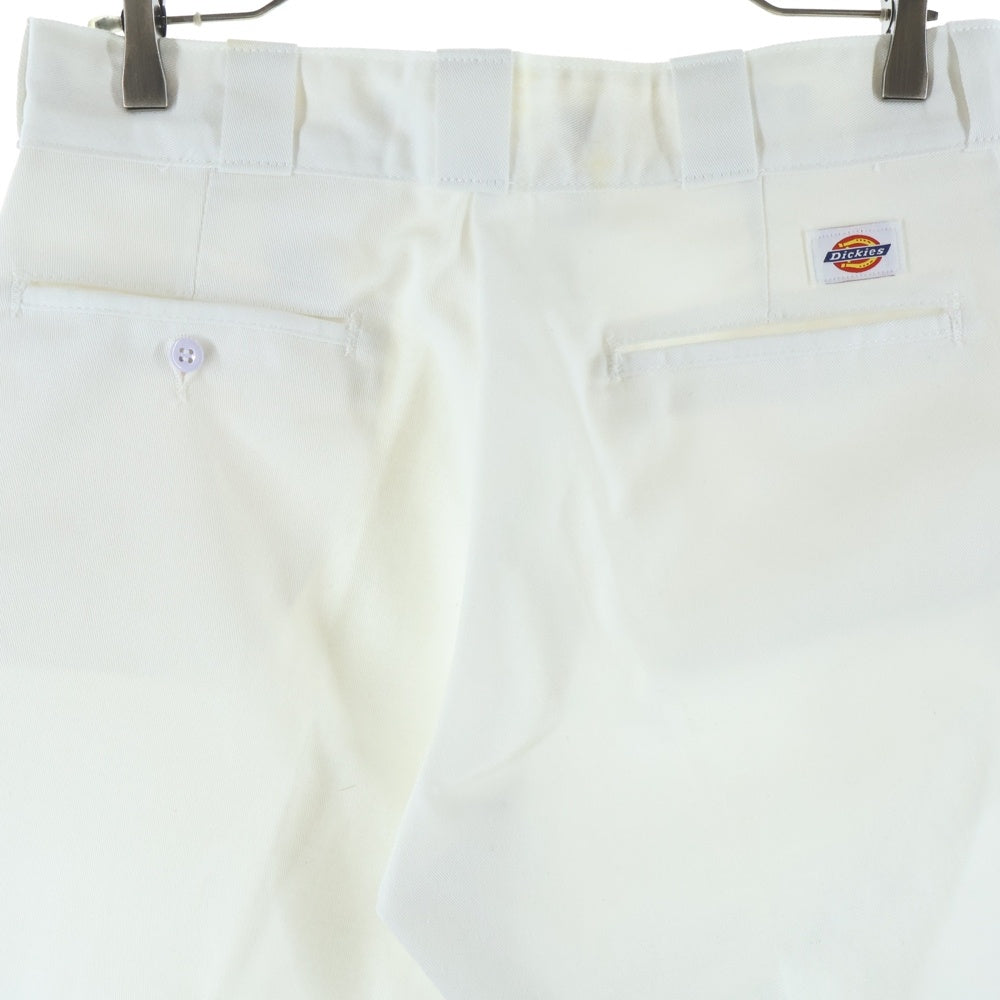 Dickies(ディッキーズ) 874 ジップフライ チノストレートパンツ ホワイト W9412ZD