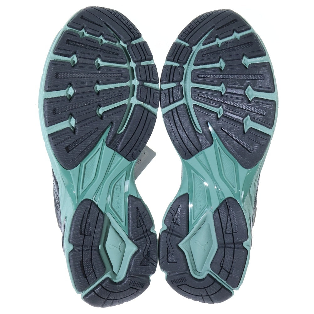 PUMA(プーマ) VELOPHASIS XX ヴェロス メッシュローカットスニーカー ブラック/グリーン US10.5/28.5cm 396479-01