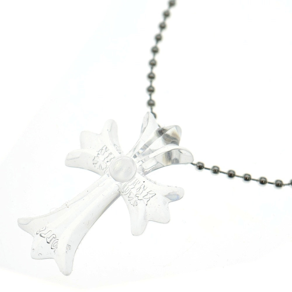 CHROME HEARTS(クロムハーツ) RUBBER CH CRS SML スモールCHクロス ラバーネックレス シリコン クリア BCA306