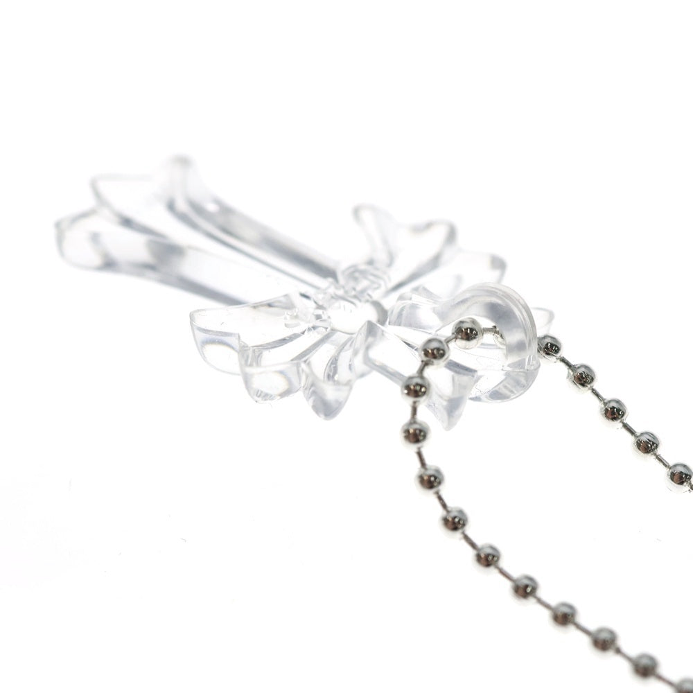 CHROME HEARTS(クロムハーツ) RUBBER CH CRS SML スモールCHクロス ラバーネックレス シリコン クリア BCA306