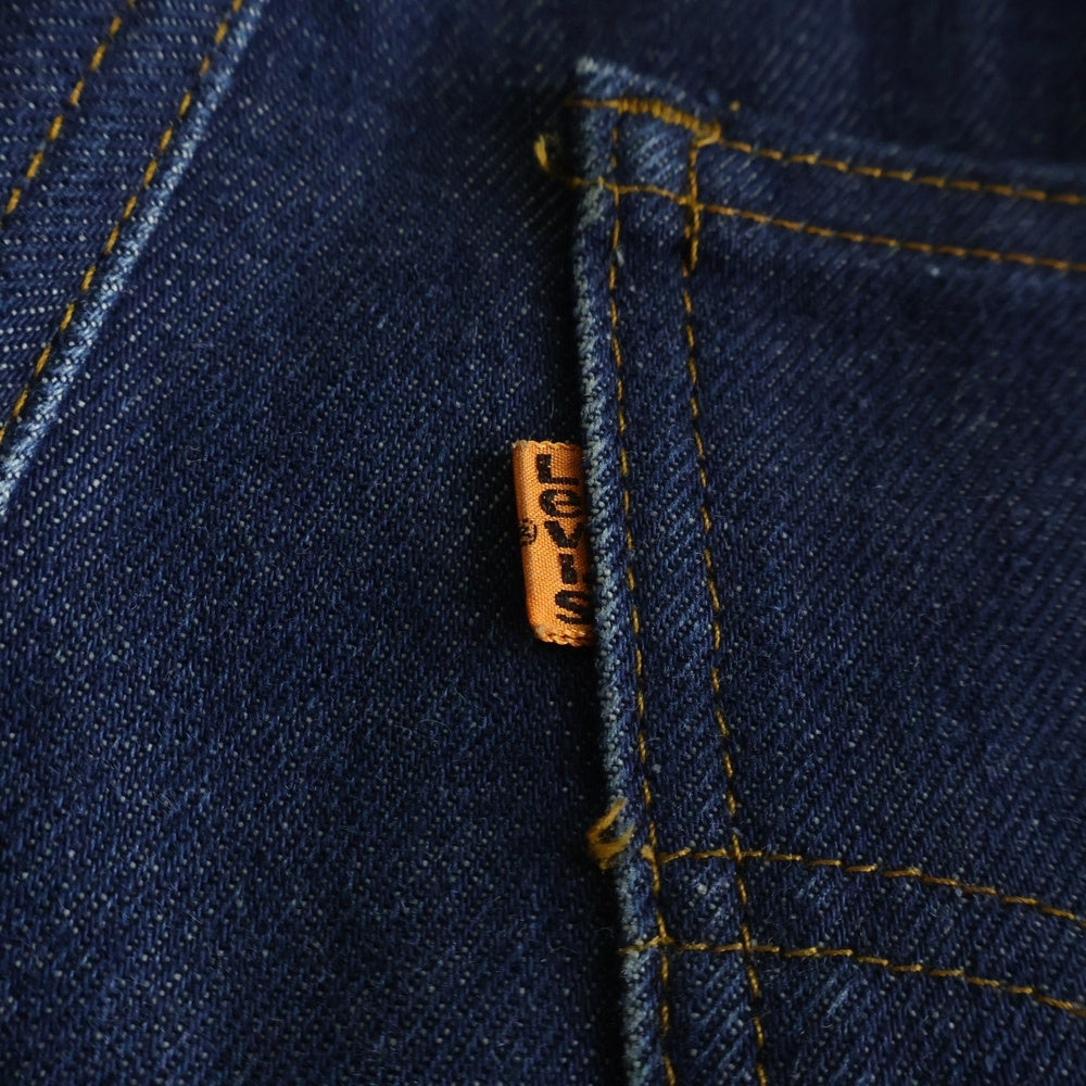 Levi's(リーバイス) 80～90S VINTAGE ヴィンテージ 517 オレンジタブ ジップアップ ブーツカット デニムパンツ インディゴ 20517 0217