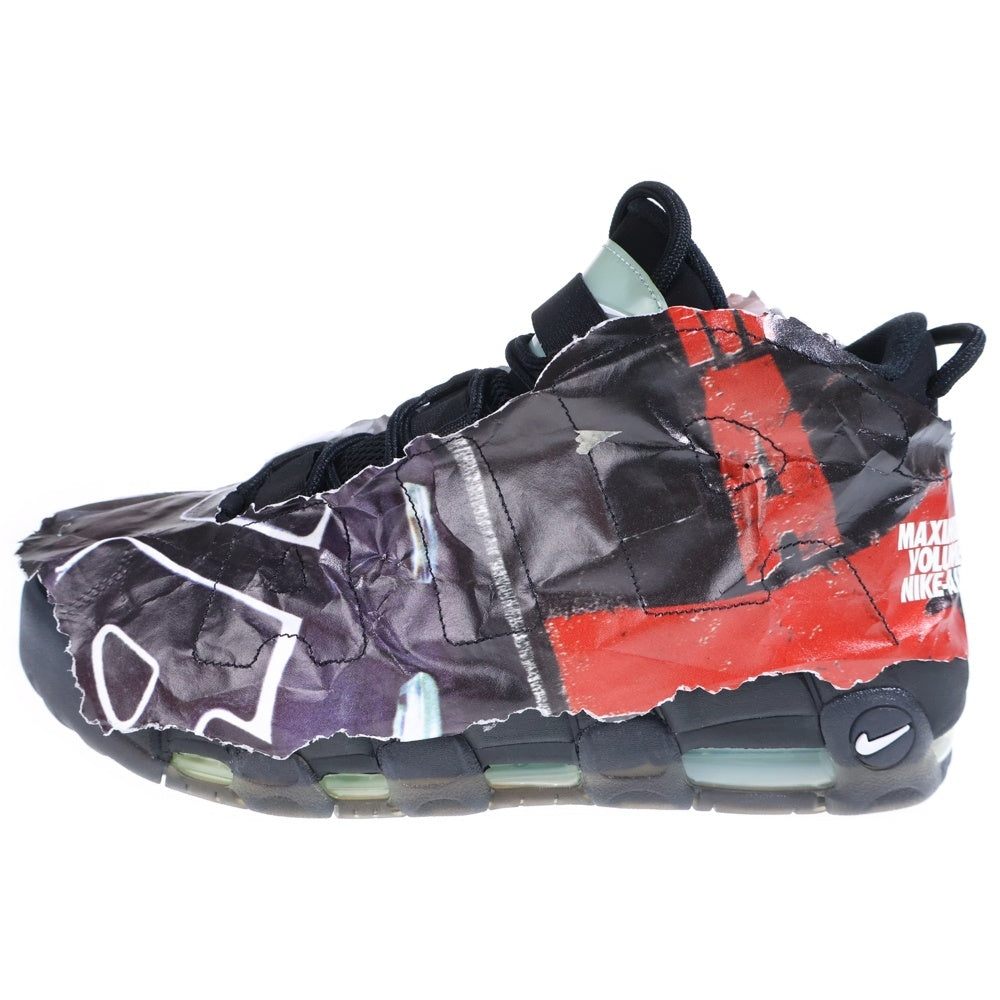 NIKE(ナイキ) AIR MORE UPTEMPO 96 MADE YOU LOOK エアモアアップテンポ メイドユールック ハイカットスニーカー ブラック US10/28cm DJ4633-010