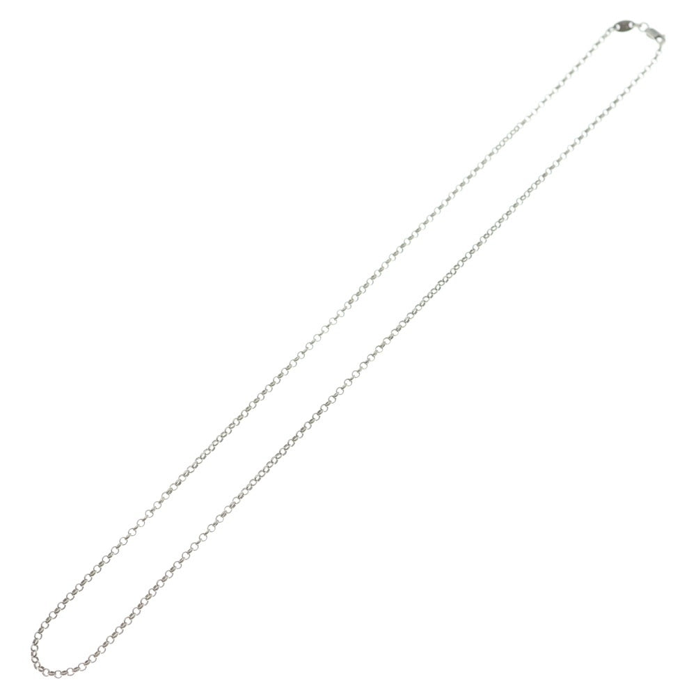 CHROME HEARTS(クロムハーツ) NECKCHAIN R20 ロールチェーンネックレス 20inch シルバー BCA084