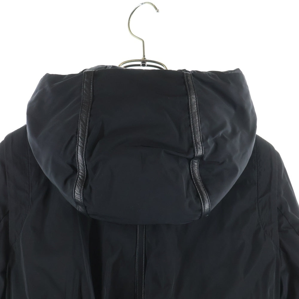 Max Mara(マックスマーラ) SPORTMAX スポーツマックス ファー切り替え ダウンコート レディース ブラック