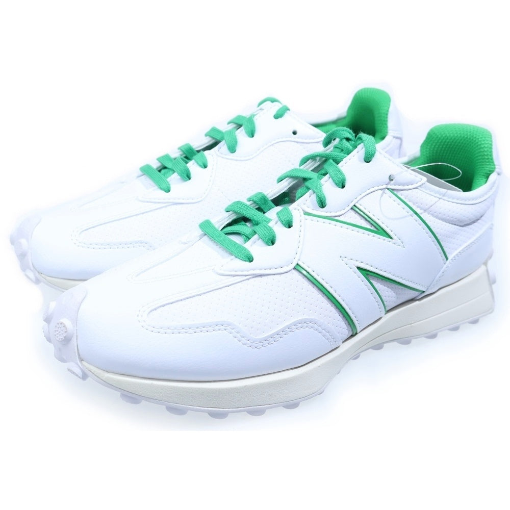 New Balance(ニューバランス) WGS327AG ゴルフスパイク ローカットスニーカー レディース ホワイト/グリーン US7/24cm