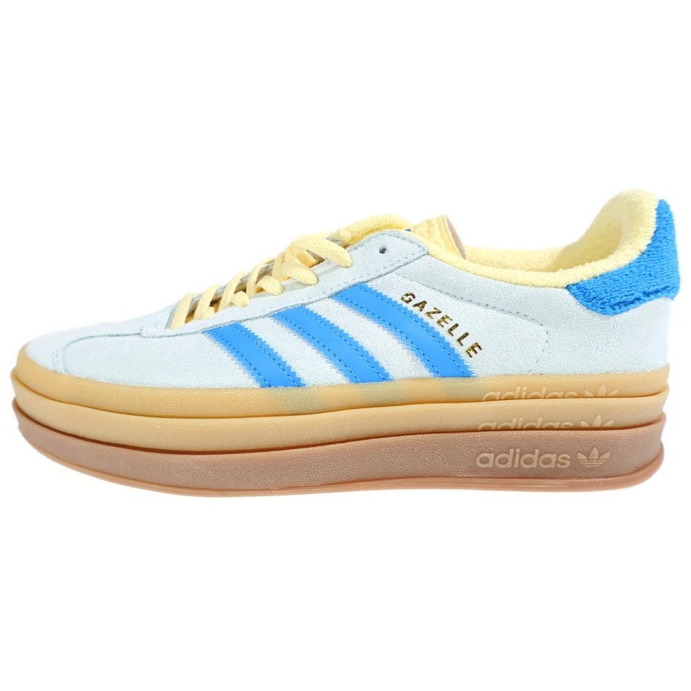 adidas(アディダス) GAZELLE BOLD ガゼル ボールド ローカットスニーカー レディース ブルー US7.5/24.5cm IE0430