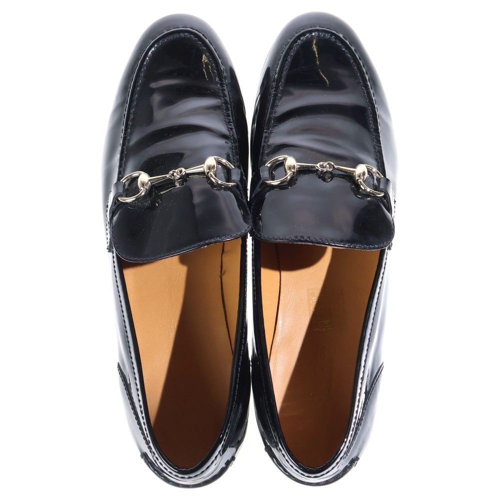 GUCCI(グッチ) ホースビット エナメルコインローファー レディース