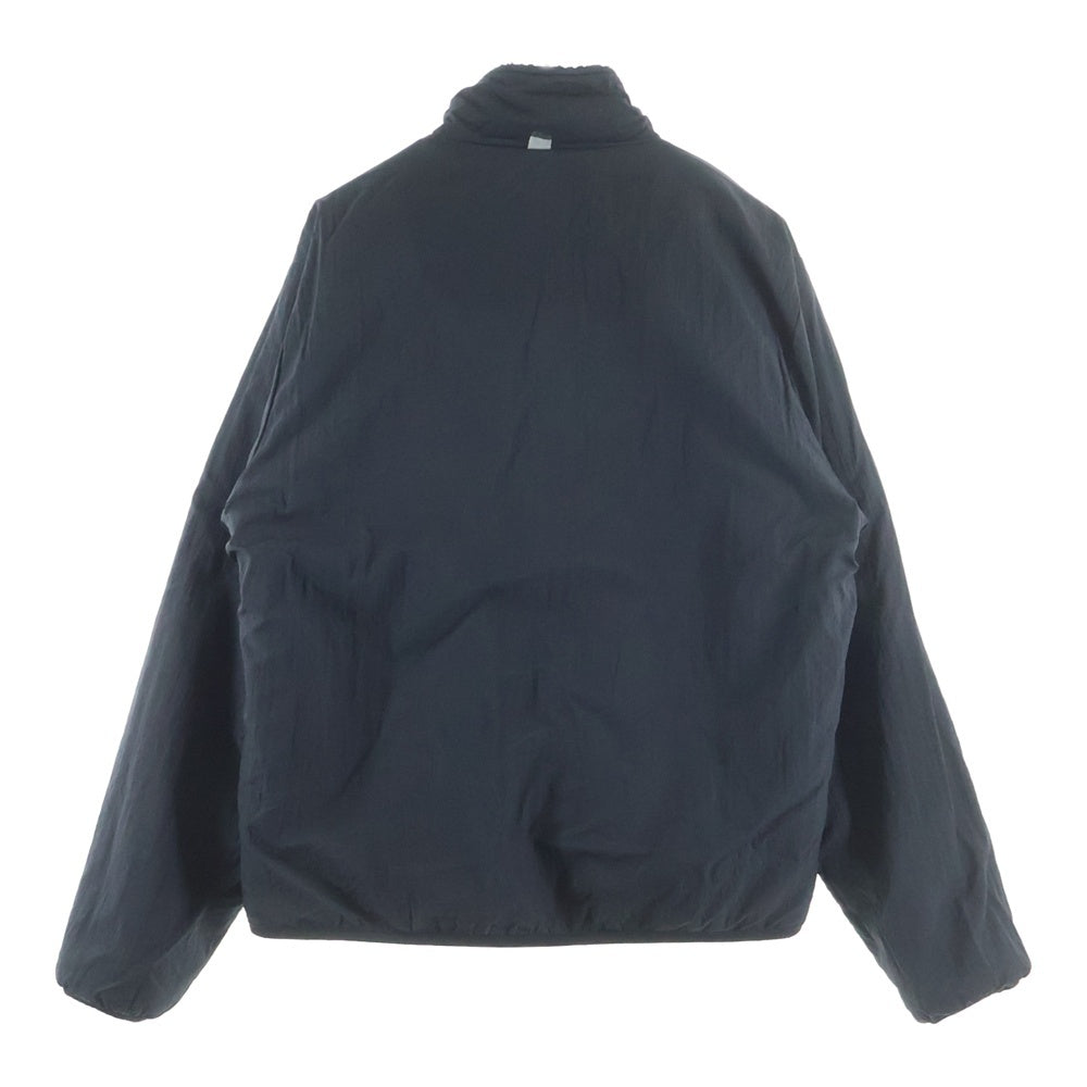 STUSSY(ステューシー) SHERPA REVERSIBLE JACKET シャープ リバーシブル ボアジャケット ブラック