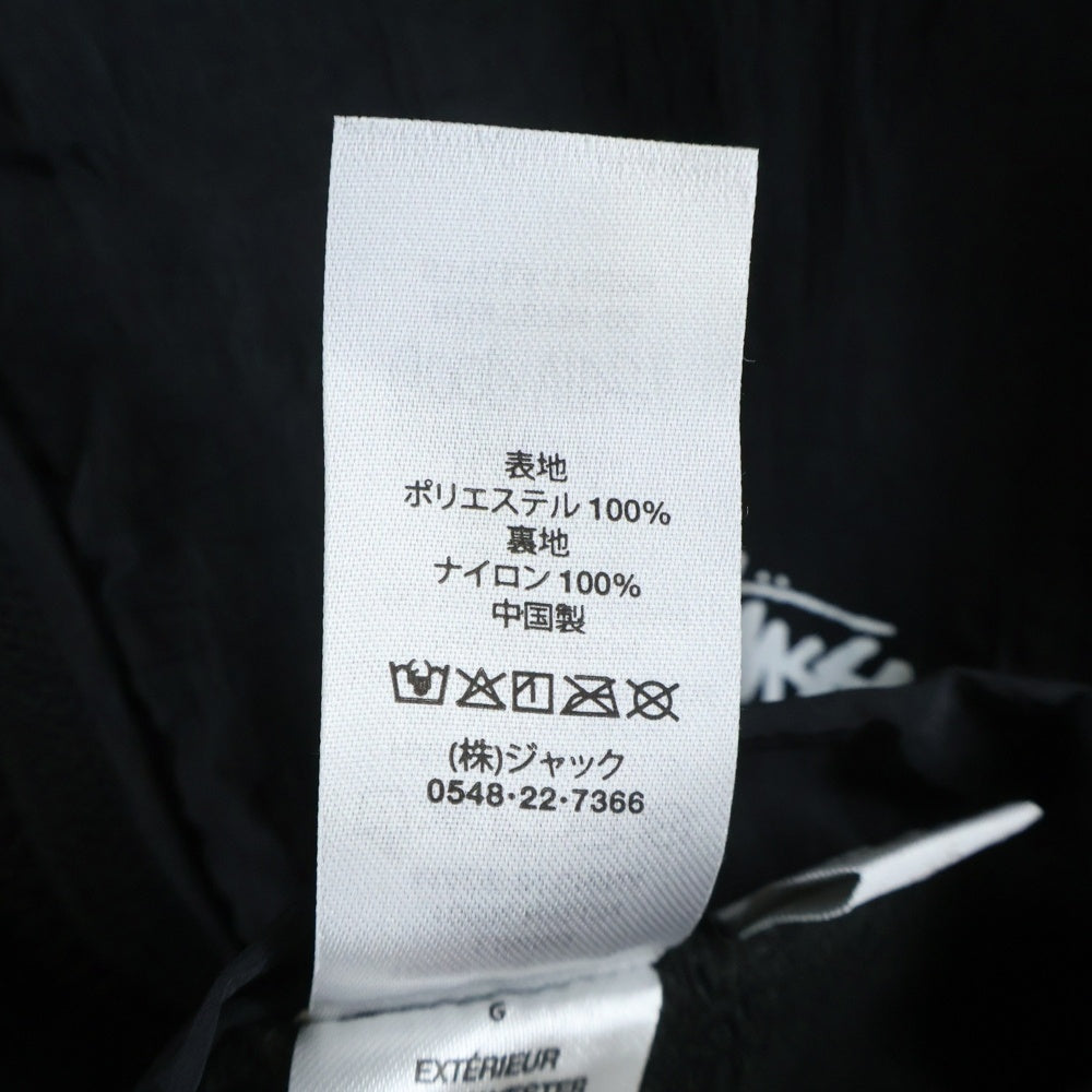 STUSSY(ステューシー) SHERPA REVERSIBLE JACKET シャープ リバーシブル ボアジャケット ブラック