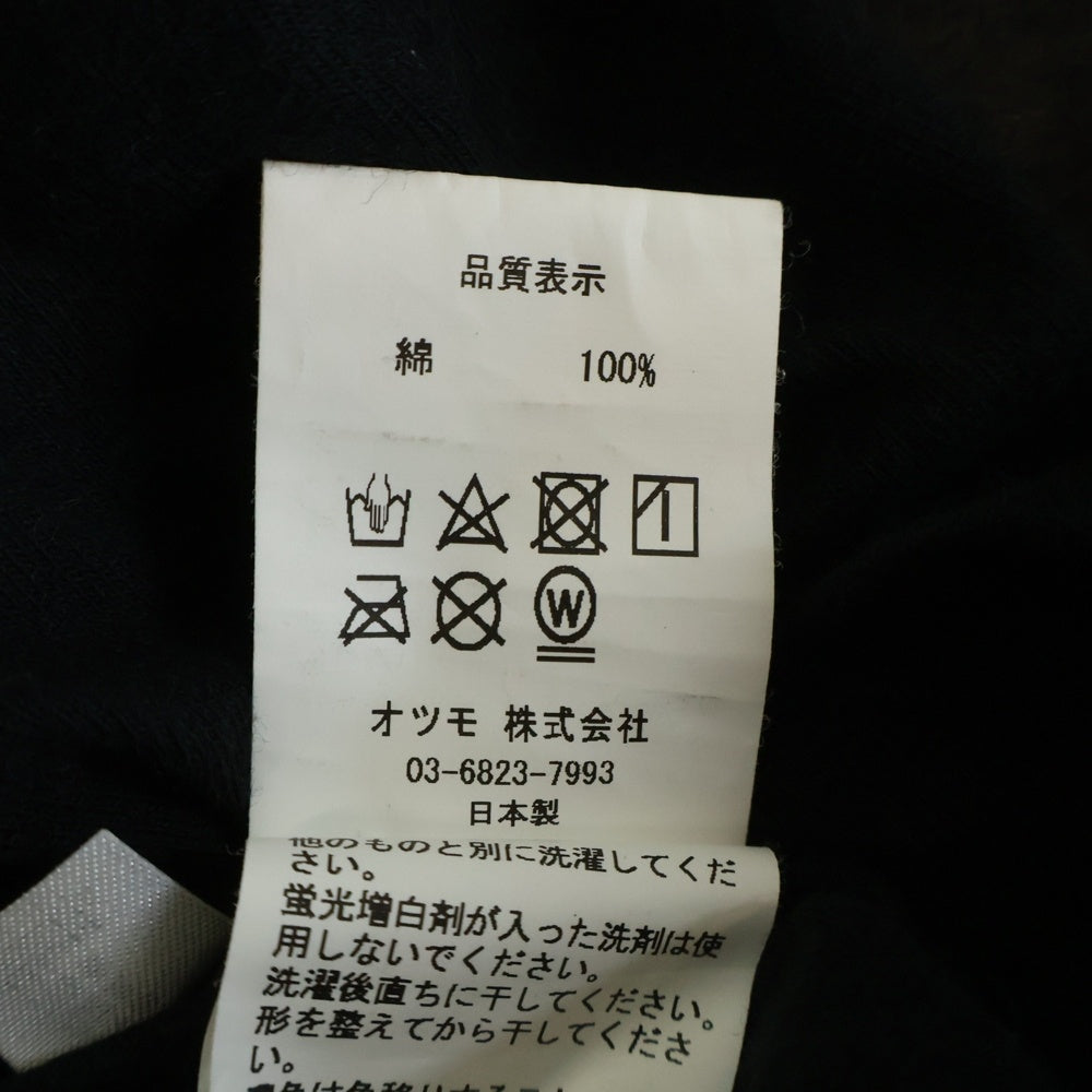 HUMAN MADE(ヒューマンメイド) 23SS ×VICTOR VICTOR WORLDWIDE L/S TEE ヴィクター ヴィクター ワールドワイド クルーネック カットソー 長袖Tシャツ ブラック