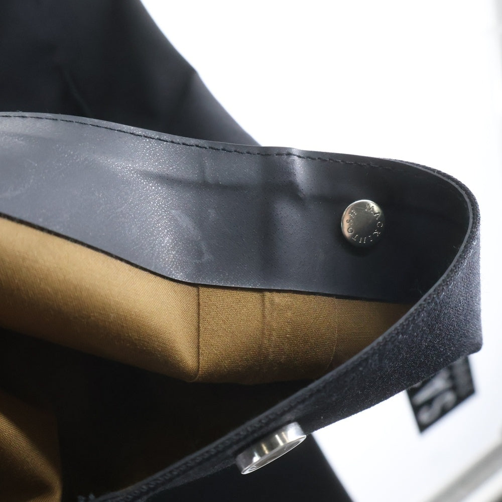 MACKINTOSH(マッキントッシュ) L'ECHOPPE レショップ別注 GTS DUNBER EX ダンバー ウール ステンカラーコート ブラック MACKJ201907