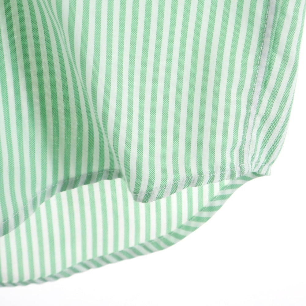 DAIWA PIER39(ダイワ ピアサーティナイン) TECH BUTTON DOWN SHIRTS L/S OXFORD オックスフォード ボタンダウン ストライプシャツ グリーン/ホワイト BE-86023