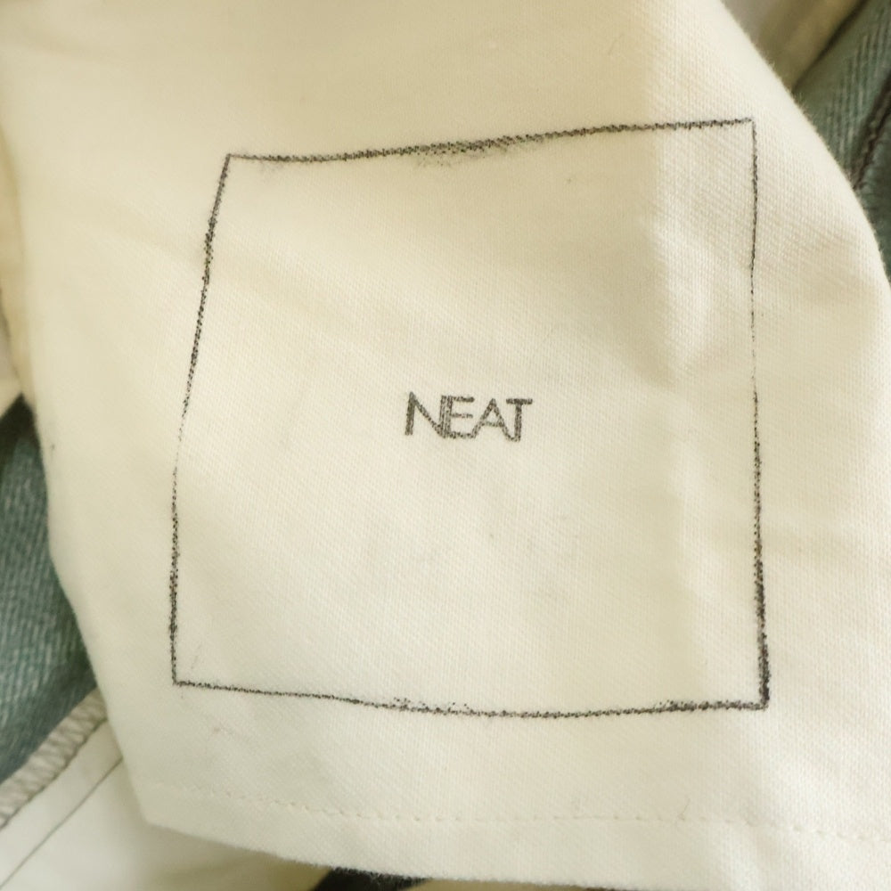 NEAT(ニート) コットン フロントポケット オーバーオール ブラウン