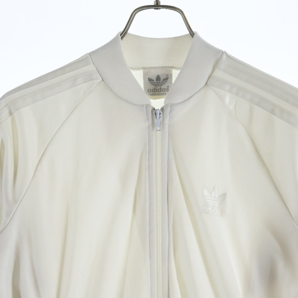 adidas(アディダス) 80-90S VINTAGE ヴィンテージ サイドライン トラックジャケット ジャージ ホワイト