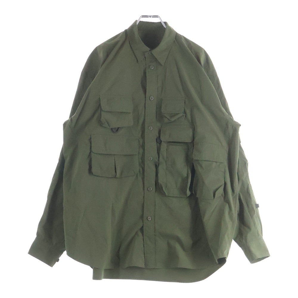 DAIWA PIER39(ダイワ ピアサーティナイン) TECH ANGLERS SHIRTS L/S テック アングラーズ フィッシングシャツ カーキ BE-85021W