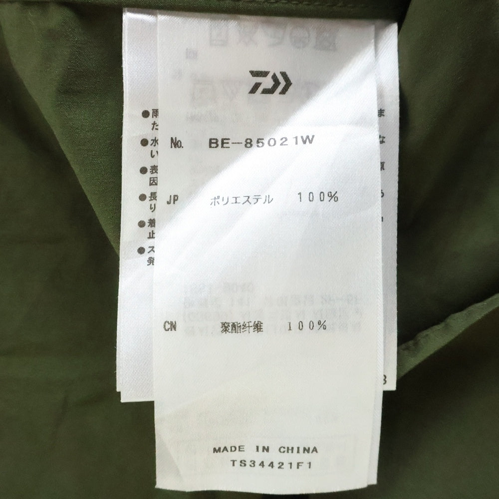 DAIWA PIER39(ダイワ ピアサーティナイン) TECH ANGLERS SHIRTS L/S テック アングラーズ フィッシングシャツ カーキ BE-85021W