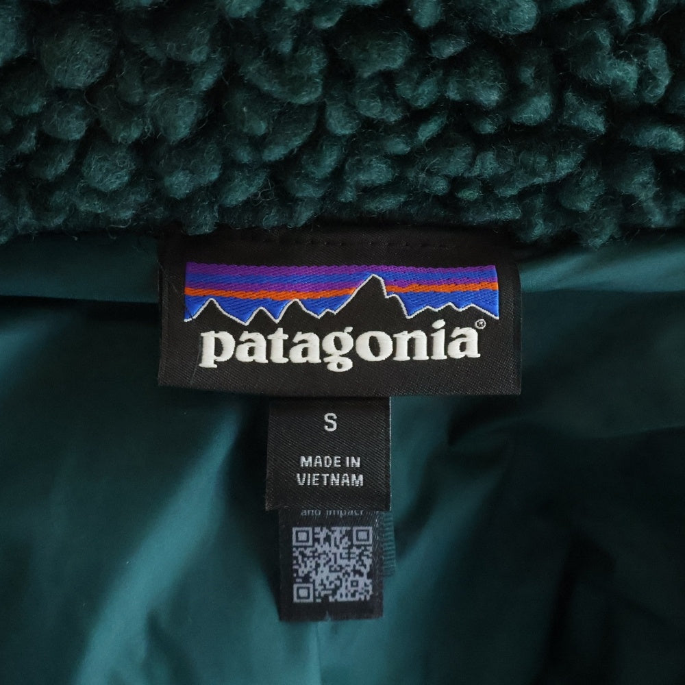 PATAGONIA(パタゴニア) 25AW W CLASSIC RETRO X BOA JACKET ウィメンズ クラシックレトロ ジップアップ ボアジャケット グリーン レディース STY23075FA20