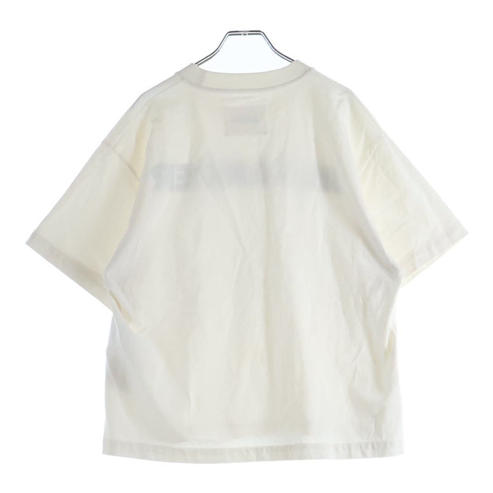 JIL SANDER(ジルサンダー) フロントロゴデザイン クルーネック カットソー 半袖Tシャツ ホワイト JSPS707050 WS248708