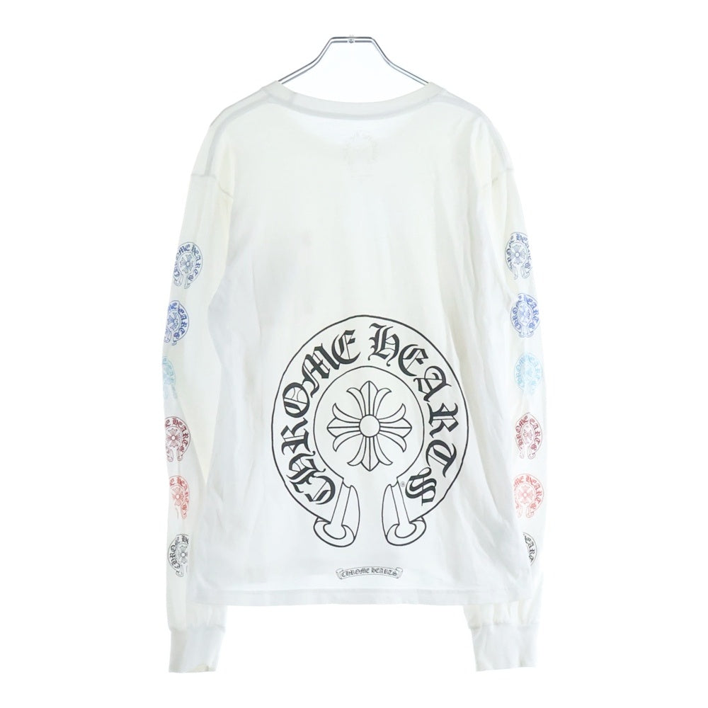 CHROME HEARTS(クロムハーツ) MULTI COLOR HORSESHOE L/S TEE マルチ