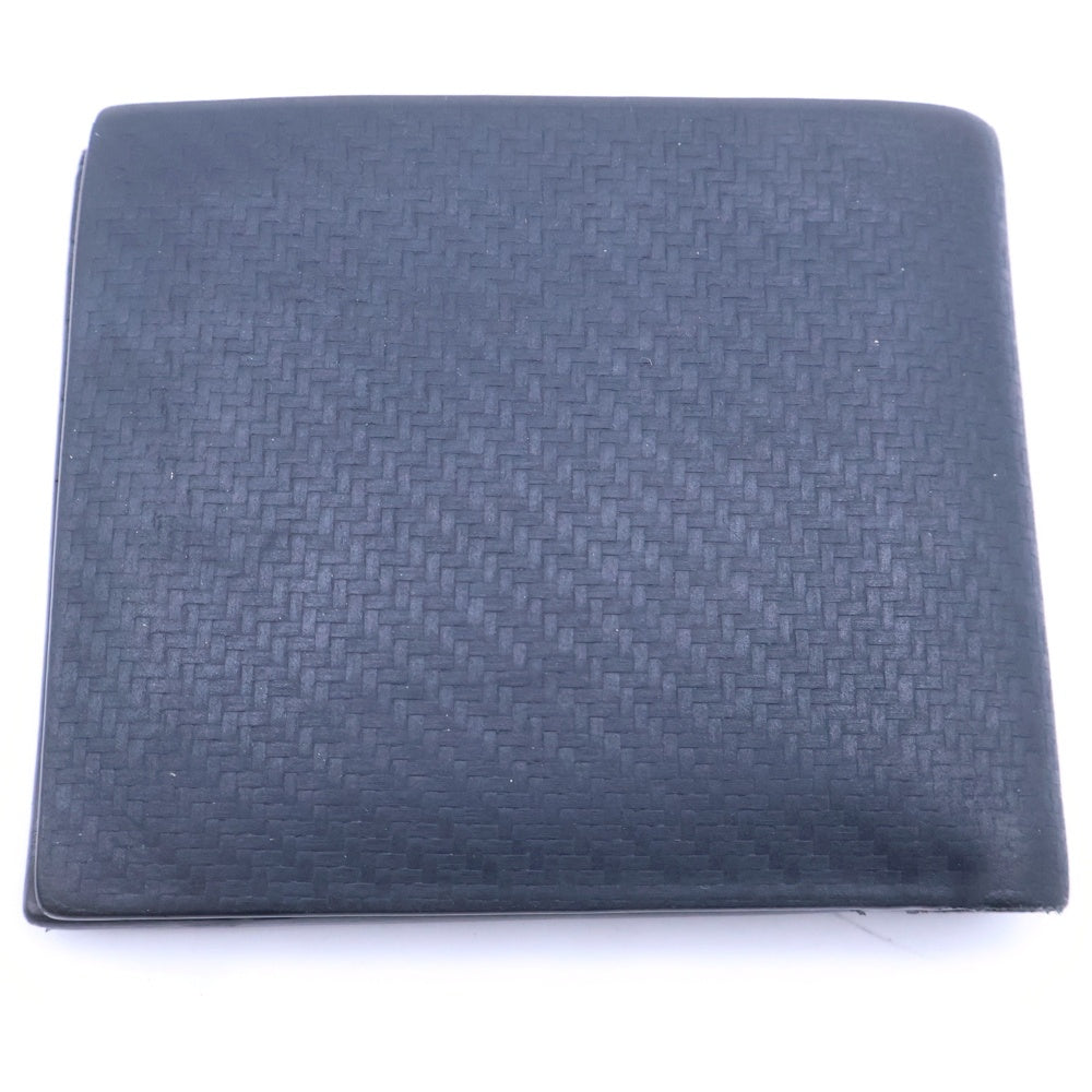 dunhill(ダンヒル) ボストンレザー 二つ折り コンパクトウォレット 財布 ブラック L2V530N