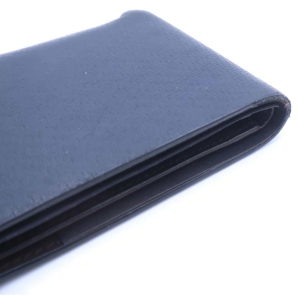 dunhill(ダンヒル) ボストンレザー 二つ折り コンパクトウォレット 財布 ブラック L2V530N