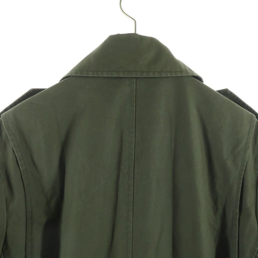 BURBERRY BLACK LABEL(バーバリー ブラックレーベル) コットン トレンチコート ジャケット カーキ D1A21-205-76