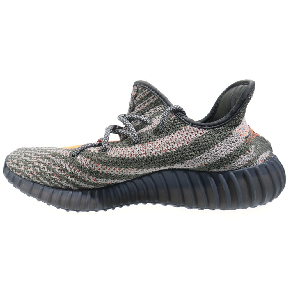 adidas(アディダス) YEEZY BOOST 350 V2 CABON BELUGA イージーブースト カーボン ベルーガ ローカットスニーカー グレー/オレンジ US10/28cm HQ7045