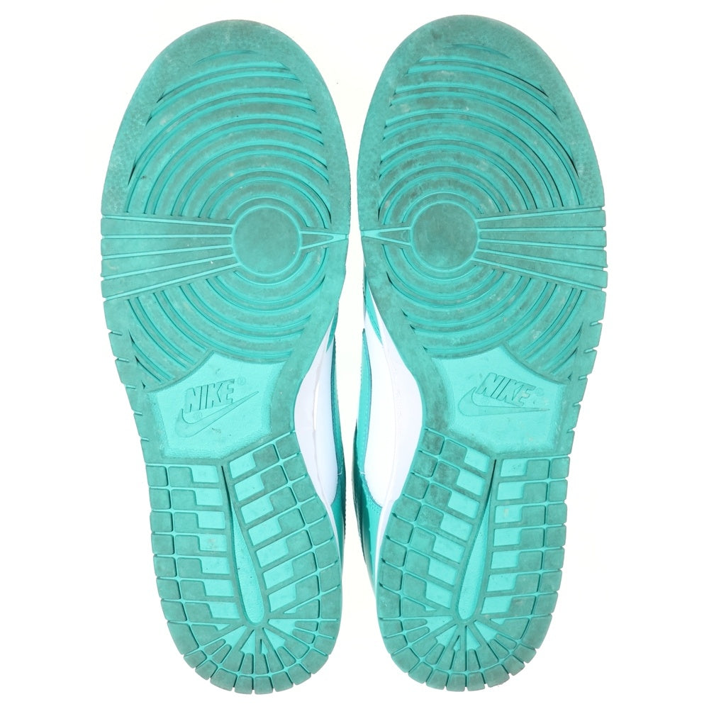 NIKE(ナイキ) DUNK LOW RETRO BTTYS CLEAR JADE ダンク レトロ クリアジェイド ローカットスニーカー グリーン/ホワイト US10/28cm DV0833-101