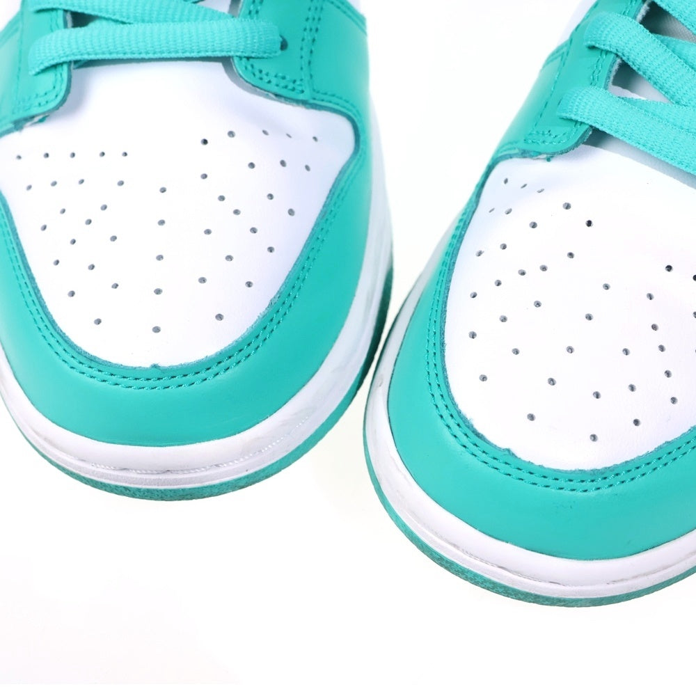 NIKE(ナイキ) DUNK LOW RETRO BTTYS CLEAR JADE ダンク レトロ クリアジェイド ローカットスニーカー グリーン/ホワイト US10/28cm DV0833-101