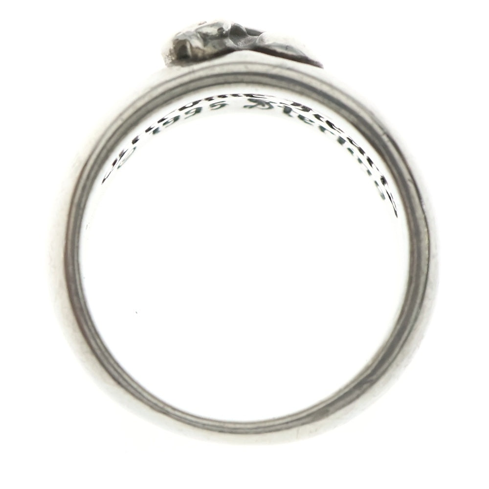 CHROME HEARTS(クロムハーツ) HEART IN BAND ハートインバンドリング シルバー