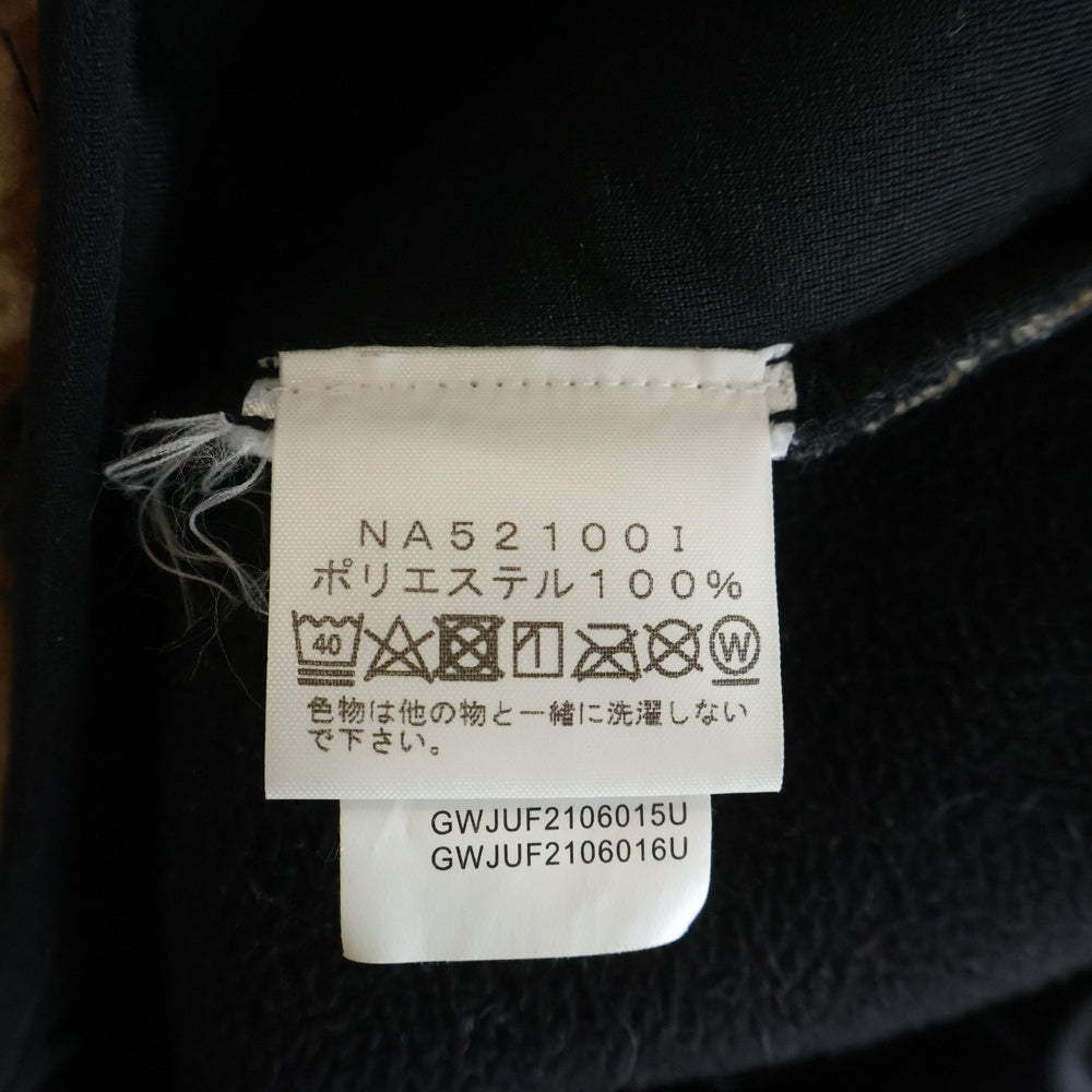 SUPREME(シュプリーム) 21AW ×THE NORTH FACE Bleached Denim Print Fleece Jacket ザノースフェイス ブリーチドデニムプリント フリースジャケット ブラウン