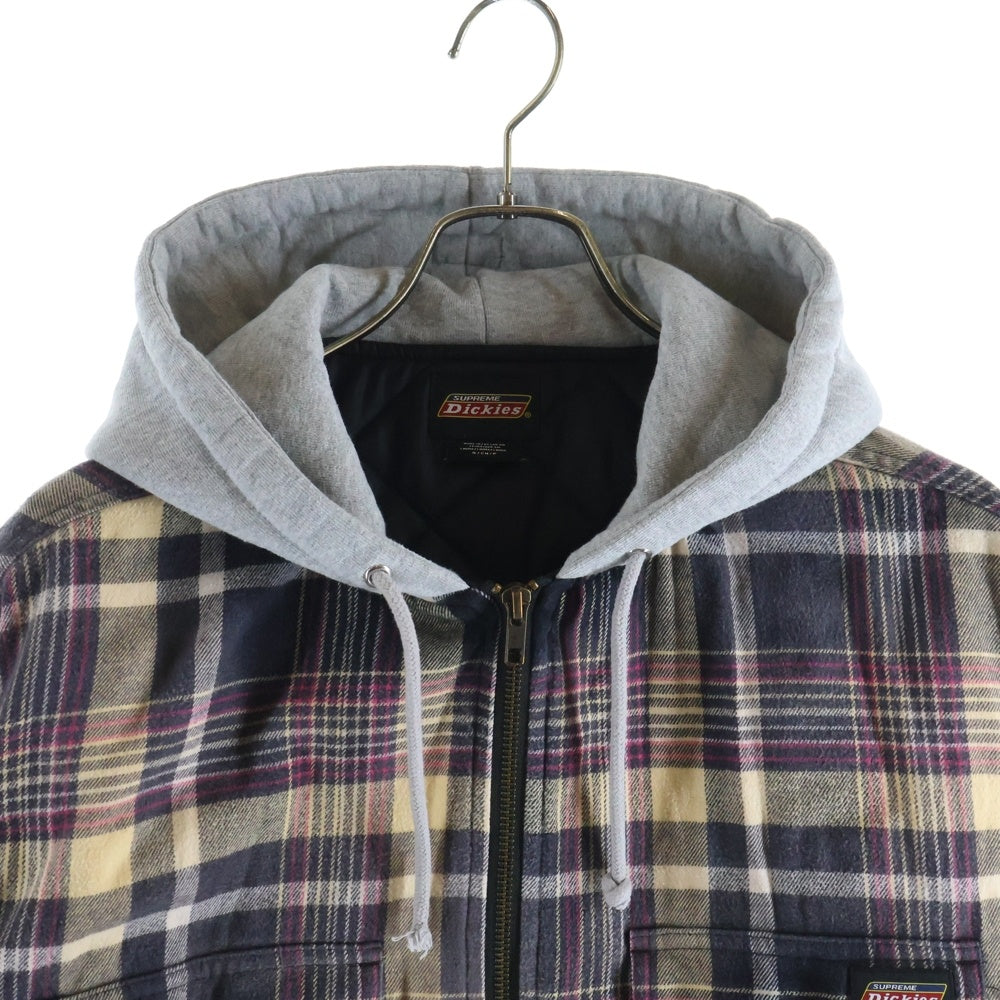 SUPREME(シュプリーム) 23AW ×DICKIES Plaid Hooded Zip Up Shirt