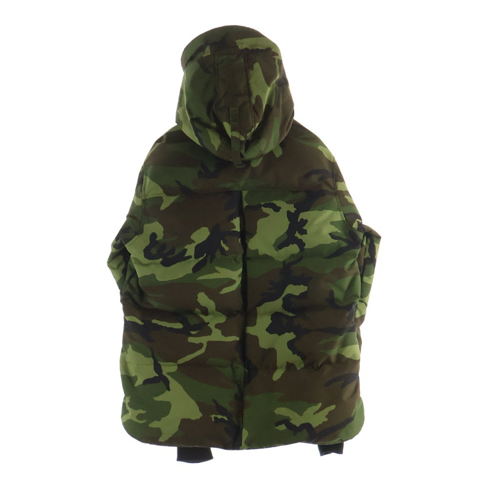 CANADA GOOSE(カナダグース) MACMILLAN PARKA マクミランパーカー ロゴワッペン カモフラージュ フーデット ダウンジャケット カーキ 3804MP