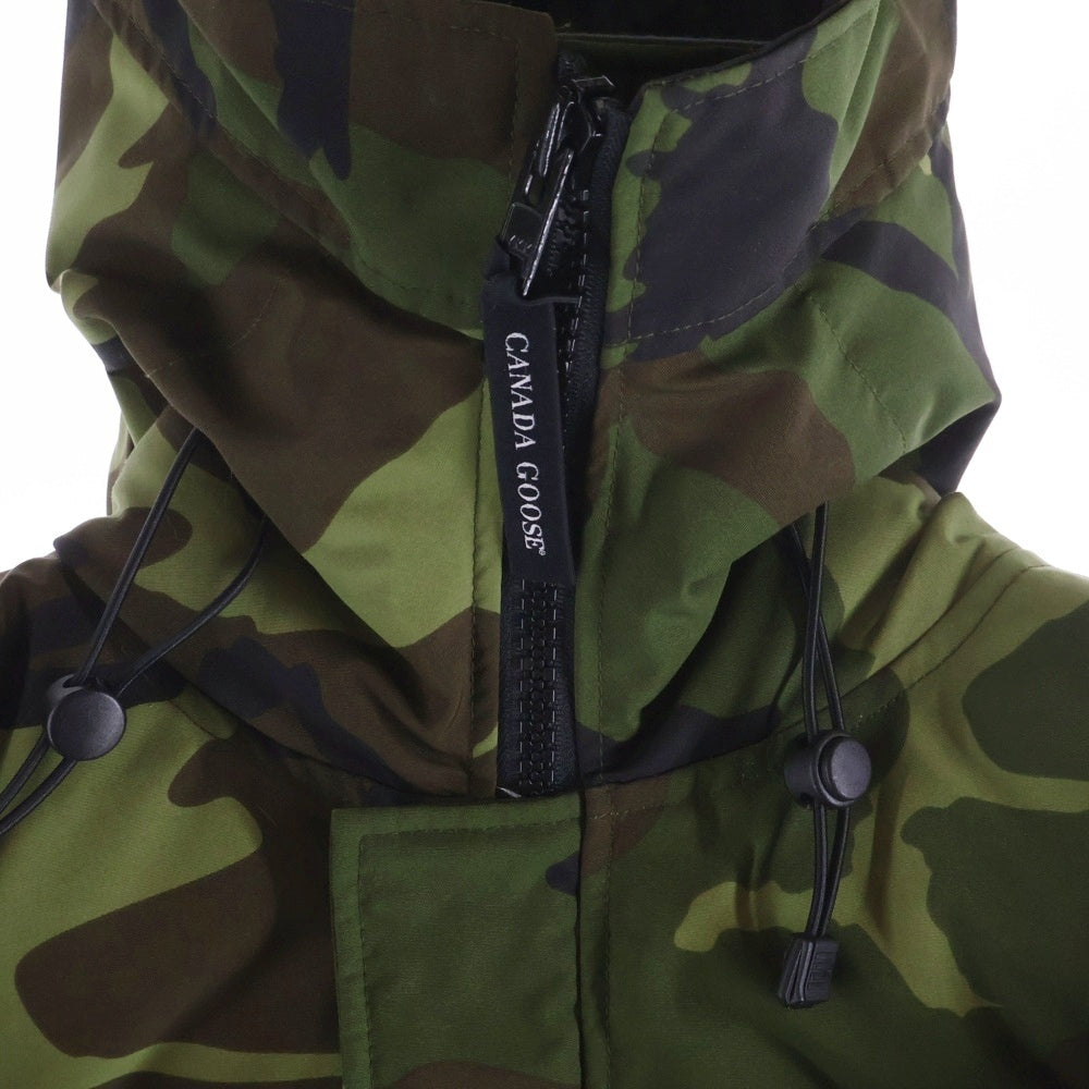 CANADA GOOSE(カナダグース) MACMILLAN PARKA マクミランパーカー ロゴワッペン カモフラージュ フーデット ダウンジャケット カーキ 3804MP