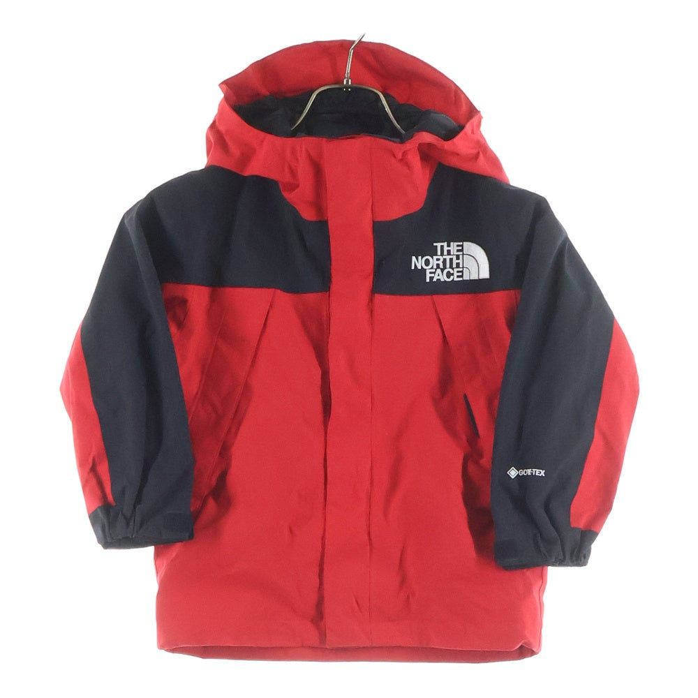 THE NORTH FACE(ザノースフェイス) MOUNTAIN JACKET バイカラー ナイロン マウンテンジャケット レッド/ブラック キッズ NPJ61805 レディース