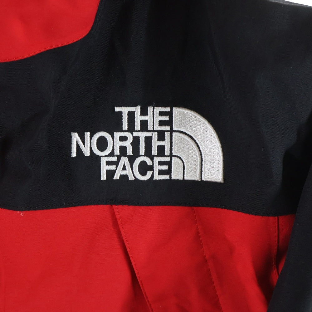 THE NORTH FACE(ザノースフェイス) MOUNTAIN JACKET バイカラー ナイロン マウンテンジャケット レッド/ブラック キッズ NPJ61805 レディース