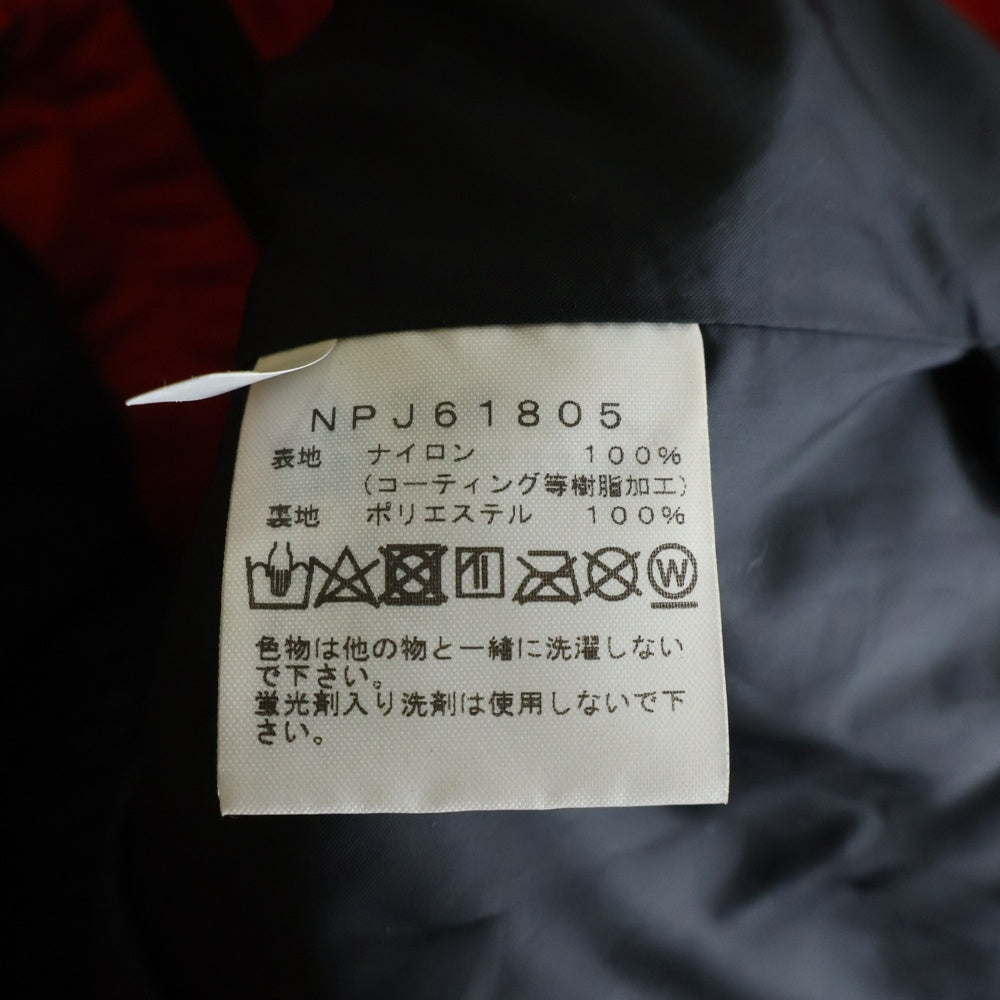 THE NORTH FACE(ザノースフェイス) MOUNTAIN JACKET バイカラー ナイロン マウンテンジャケット レッド/ブラック キッズ NPJ61805 レディース