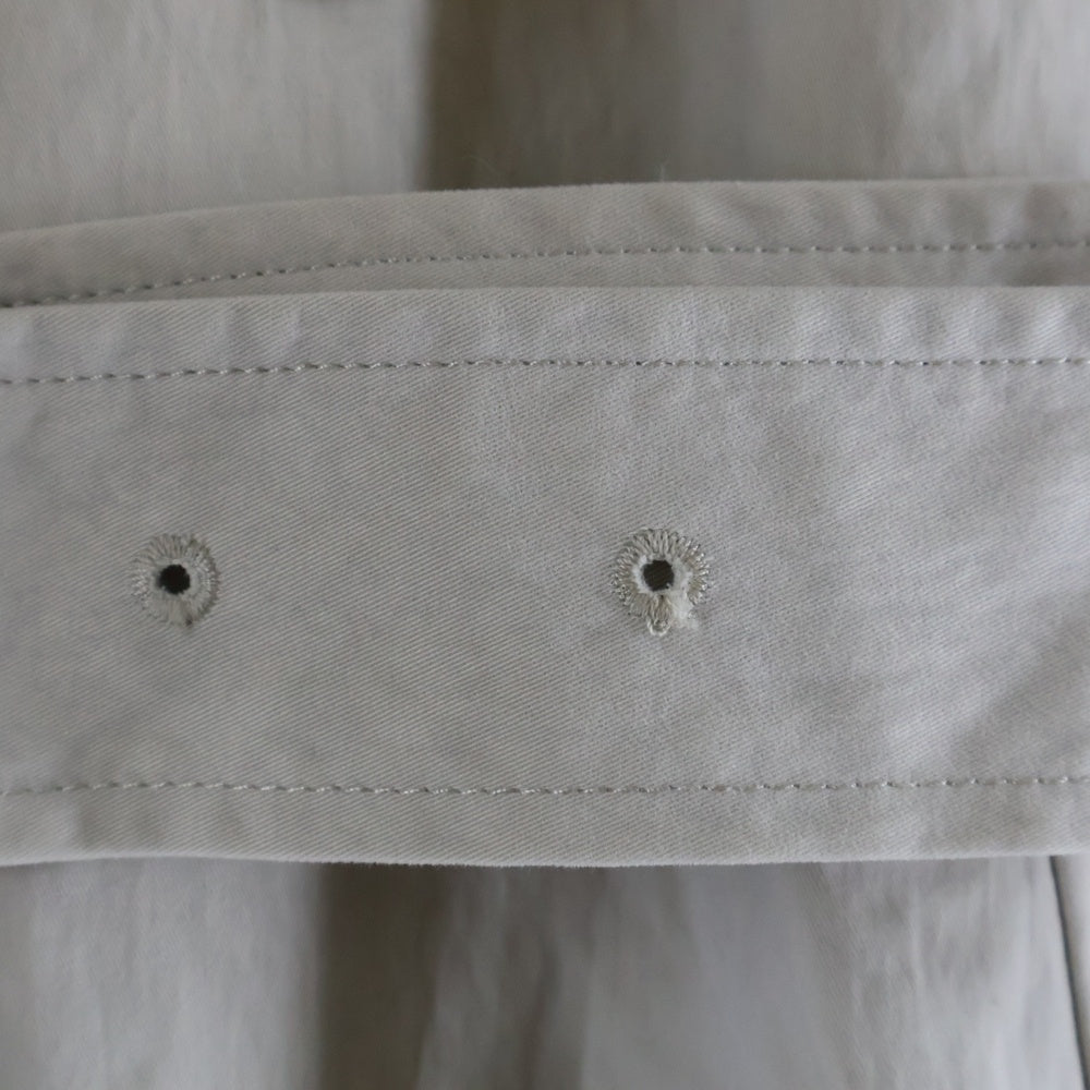 Maison Margiela(メゾンマルジェラ) 22SS TRENCH COATS 4ステッチ ライナードッキング ウエストベルト ダブル トレンチコート ベージュ レディース S51AH0182