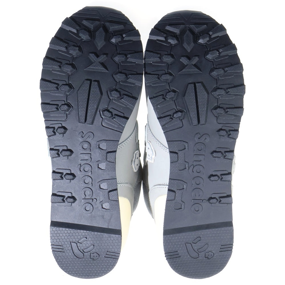Sangacio(サンガッチョ) にゅーず GRAY 10周年 Limited Edition レザーローカットスニーカー グレー US8/26cm